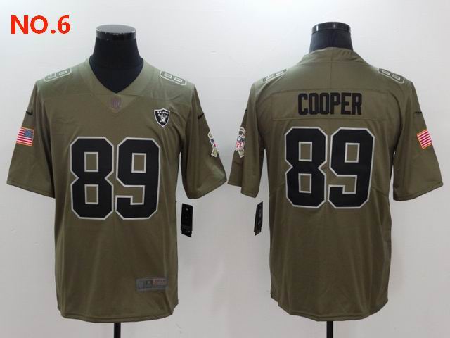 Men's Las Vegas Raiders 89 Amari Cooper Jesey NO.6;